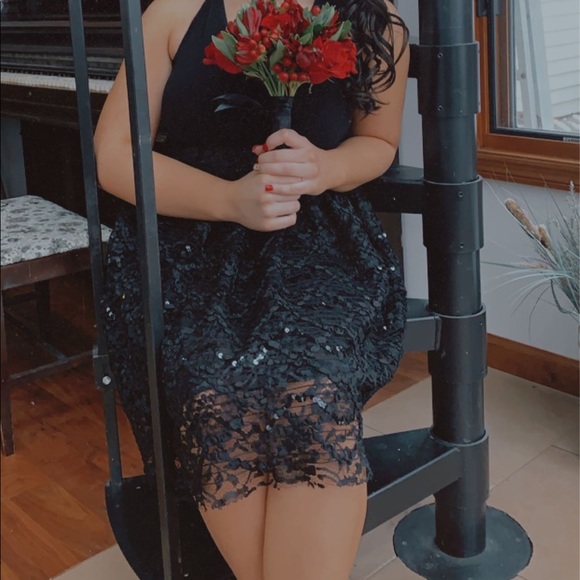 Black Express With Sparkle Bottom Hand Sewn On - Picture 3 of 4